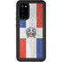 Dominican Republic Flag Distressed Galaxy S20 Waterproof Case